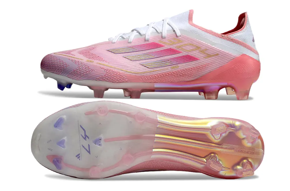 Lamine Yamal x Adidas F50 Elite FG - Pink/Pastel Pink/Soft White