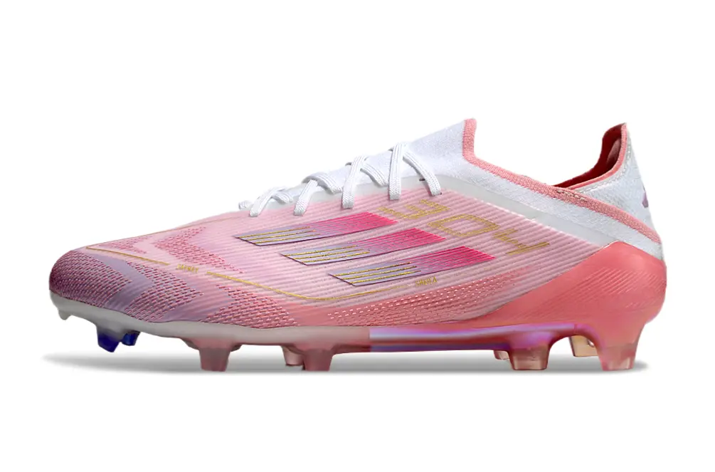 Lamine Yamal x Adidas F50 Elite FG - Pink/Pastel Pink/Soft White