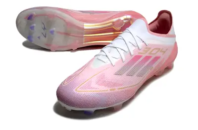 Lamine Yamal x Adidas F50 Elite FG - Pink/Pastel Pink/Soft White