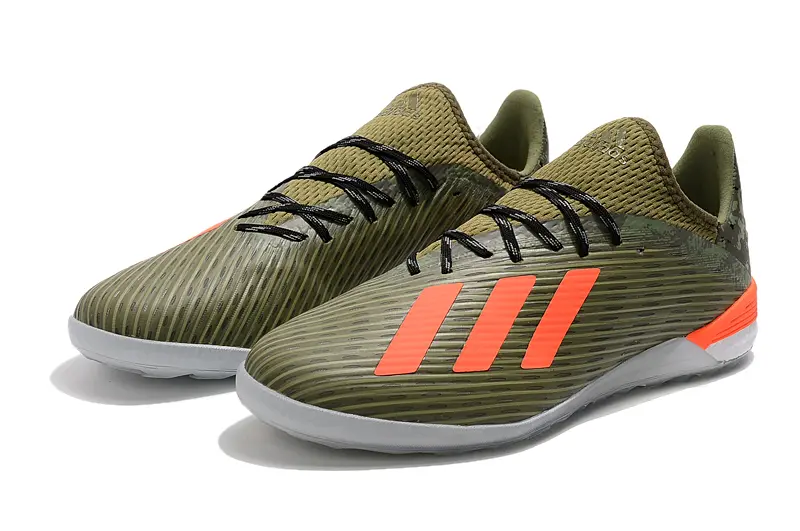 Adidas X 19.1 IC - Olive/Coral Orange/Black