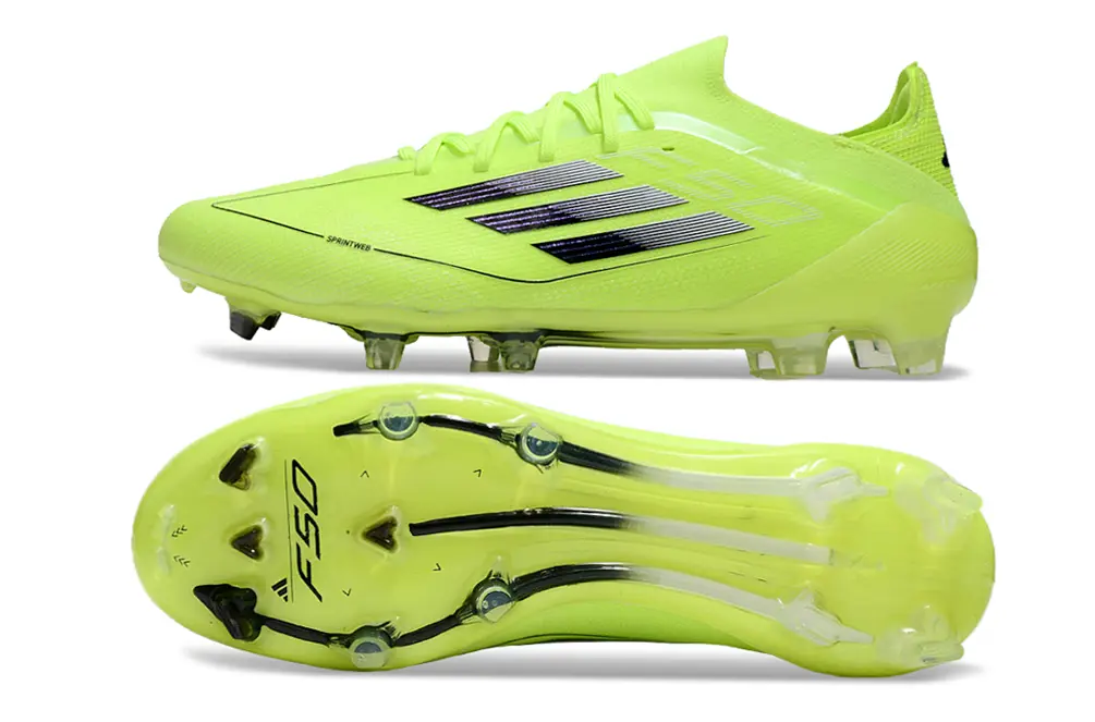 Adidas F50 Elite FG - Lime/Neon Green/Black
