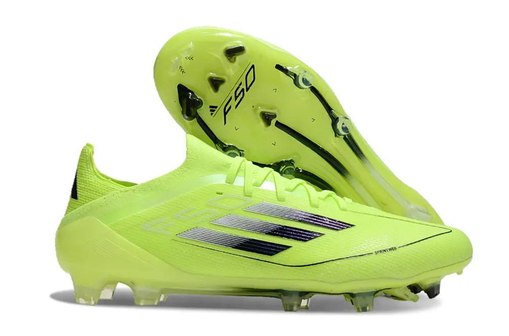 Adidas F50 Elite FG - Lime/Neon Green/Black