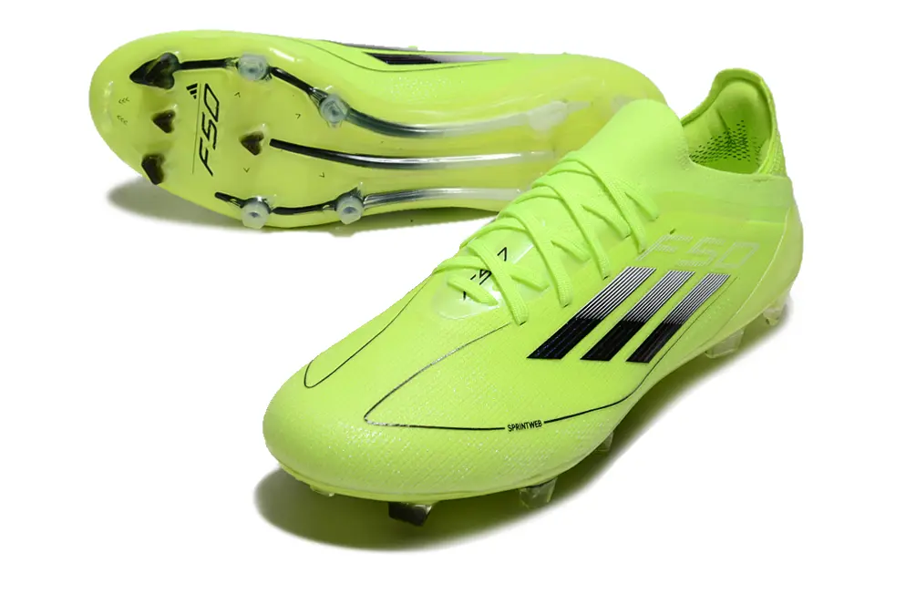 Adidas F50 Elite FG - Lime/Neon Green/Black