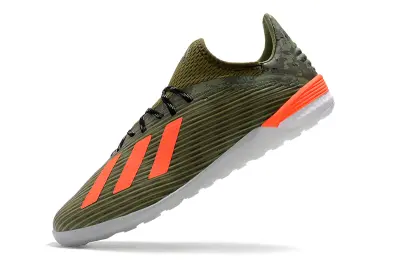 Adidas X 19.1 IC - Olive/Coral Orange/Black