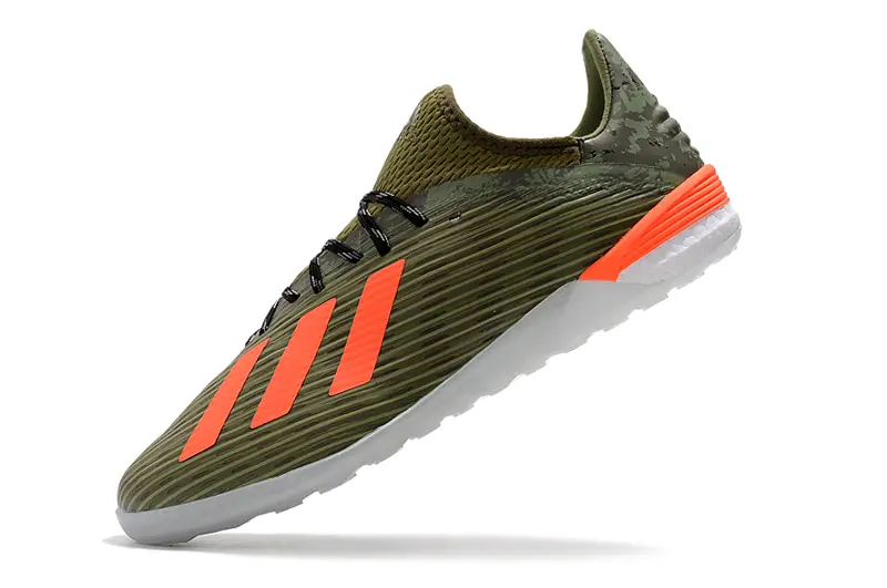 Adidas X 19.1 IC - Olive/Coral Orange/Black