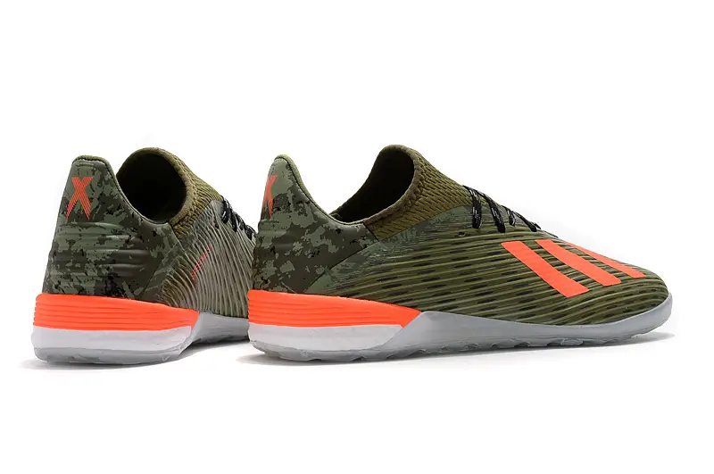Adidas X 19.1 IC - Olive/Coral Orange/Black