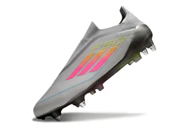 Adidas F50 Elite Laceless SG - Gray/Electric Pink/Neon Green