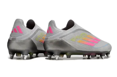 Adidas F50 Elite Laceless SG - Gray/Electric Pink/Neon Green
