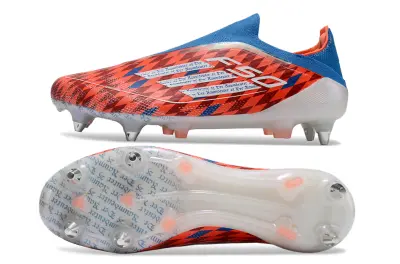 Thomas Müller x Adidas F50 Elite Laceless SG - Red/Electric Blue/Graphite Gray