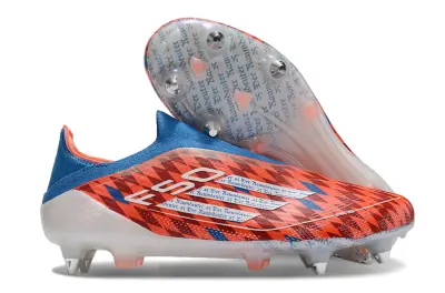 Thomas Müller x Adidas F50 Elite Laceless SG - Red/Electric Blue/Graphite Gray
