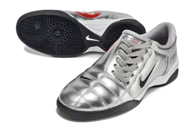Nike Total 90 III IC - Silver/Metallic Grey/Black