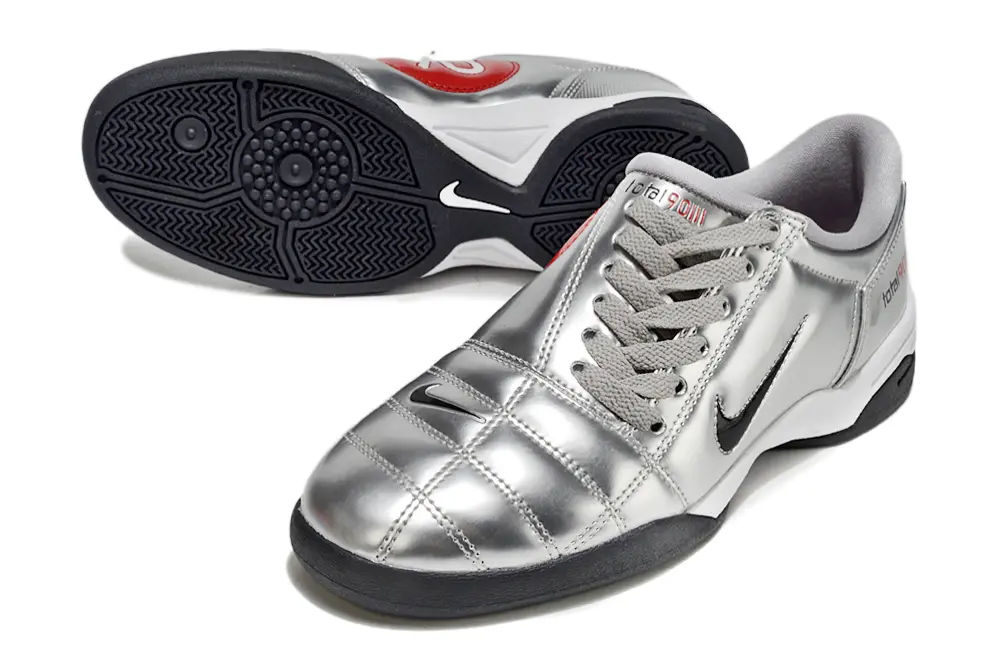 Nike Total 90 III IC - Silver/Metallic Grey/Black