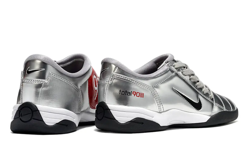 Nike Total 90 III IC - Silver/Metallic Grey/Black