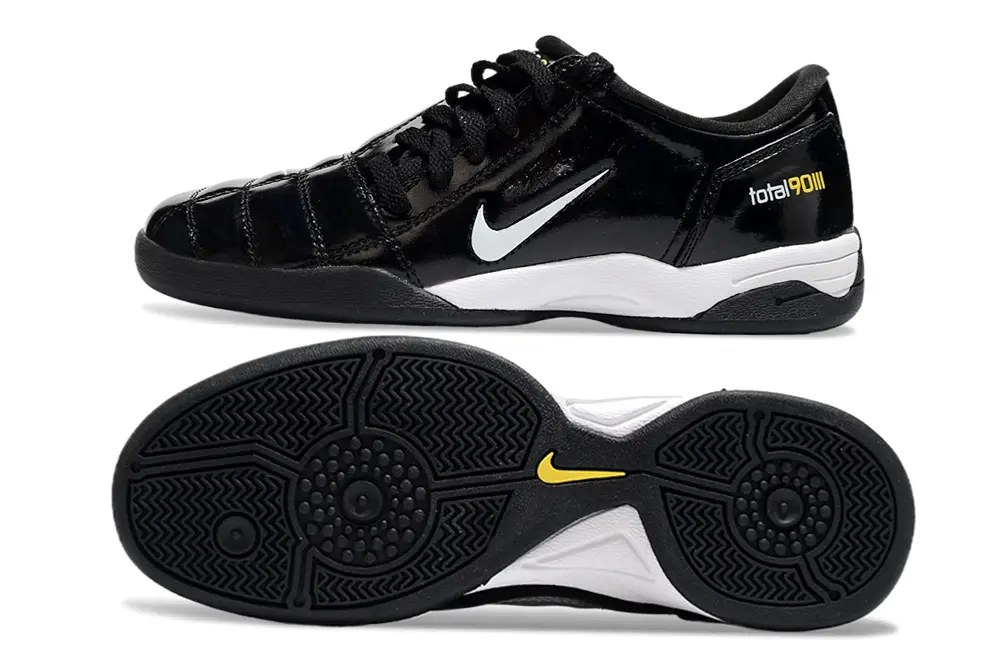 Nike Total 90 III IC - Black/Glossy Black/White