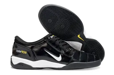 Nike Total 90 III IC - Black/Glossy Black/White