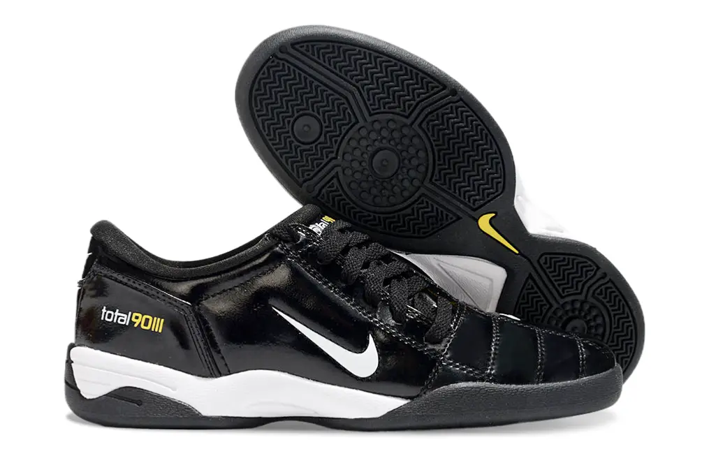 Nike Total 90 III IC - Black/Glossy Black/White