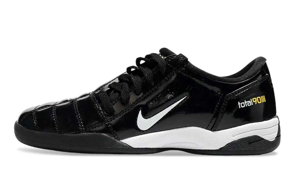 Nike Total 90 III IC - Black/Glossy Black/White