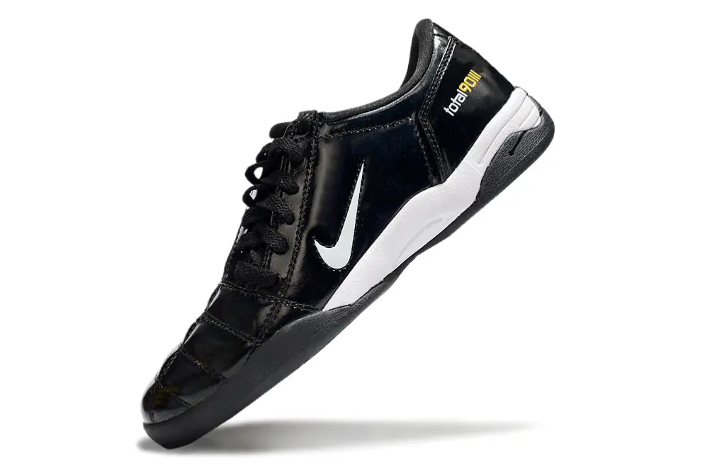 Nike Total 90 III IC - Black/Glossy Black/White