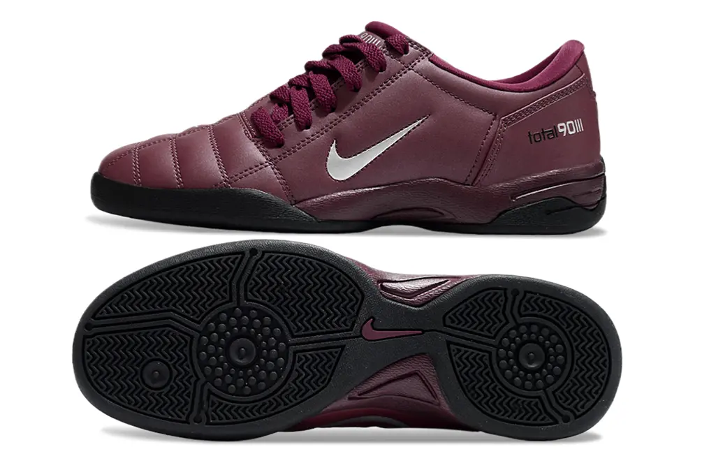 Nike Total 90 III IC - Burgundy/Crimson Red/Black