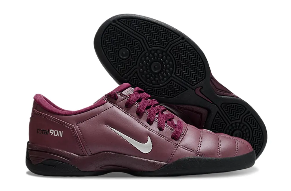 Nike Total 90 III IC - Burgundy/Crimson Red/Black