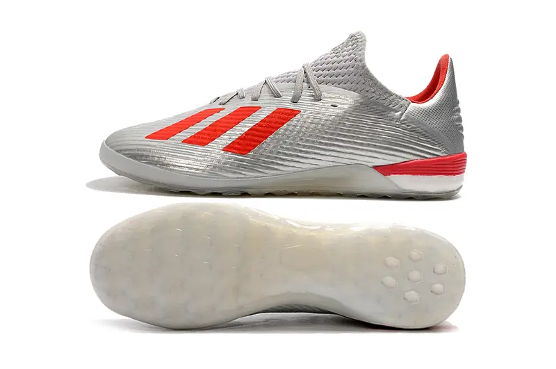 Adidas X 19.1 IC - Gray/Vibrant Red/Steel Red
