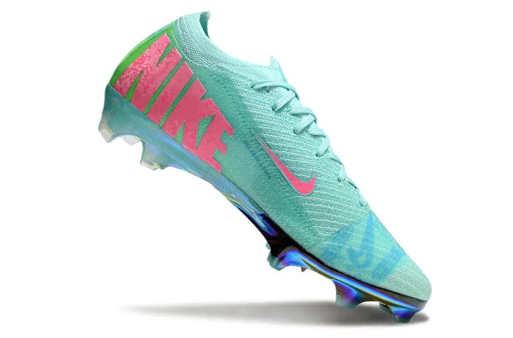 Nike Air Zoom Mercurial Vapor 16 Elite FG - Aqua/Neon Pink/Light Green