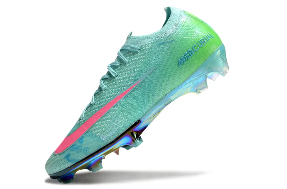Nike Air Zoom Mercurial Vapor 16 Elite FG - Aqua/Neon Pink/Light Green