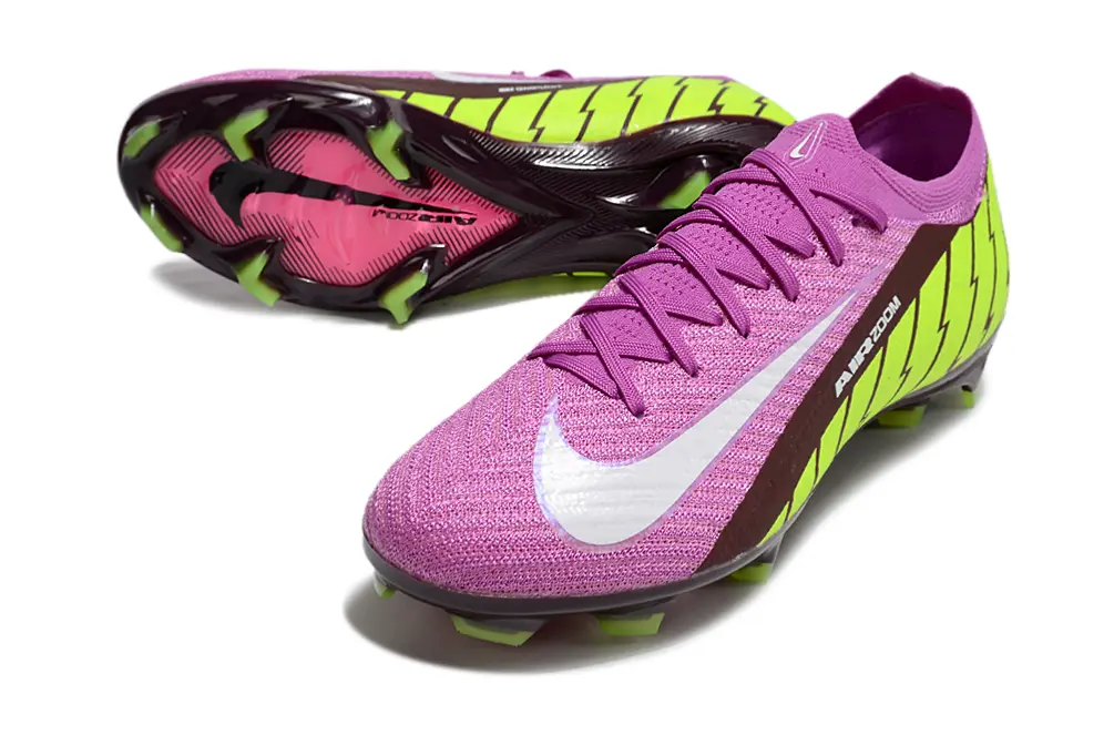 Nike Air Zoom Mercurial Vapor 16 Elite FG - Pink/Electric Green/Deep Plum