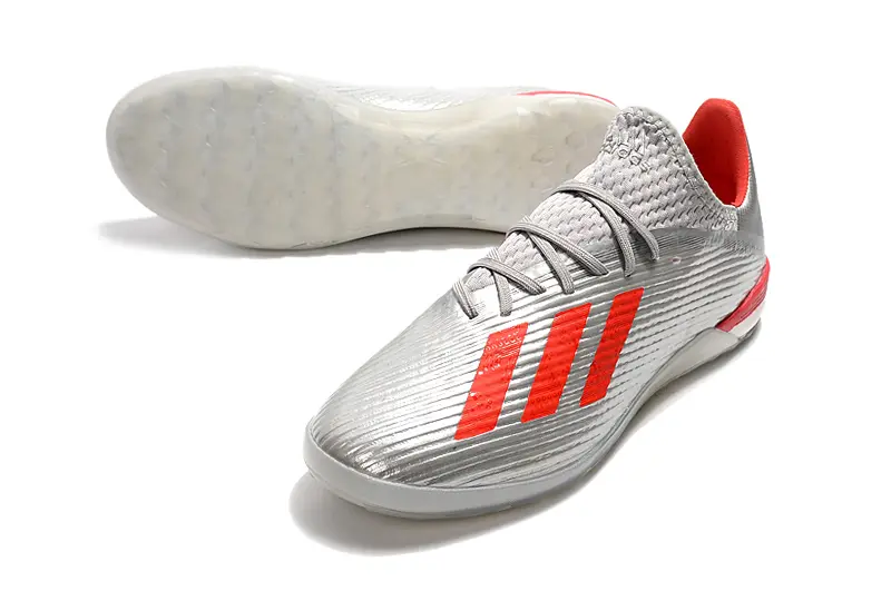 Adidas X 19.1 IC - Gray/Vibrant Red/Steel Red