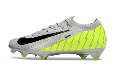 Nike Air Zoom Mercurial Vapor 16 Elite FG - Gray/Electric Yellow/Sleek Black