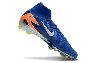 Nike Air Zoom Mercurial Superfly 10 Elite FG - Blue/Electric Blue/Fiery Orange