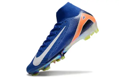 Nike Air Zoom Mercurial Superfly 10 Elite FG - Blue/Electric Blue/Fiery Orange
