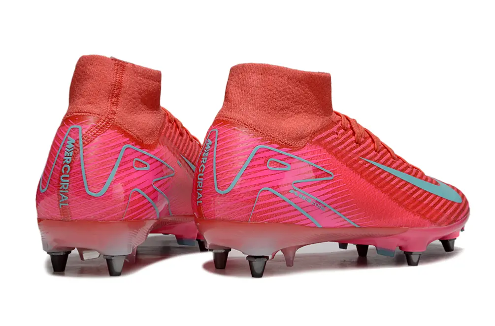Nike Air Zoom Mercurial Superfly 10 Elite SG - Pink/Aqua Pink/Coral Blaze
