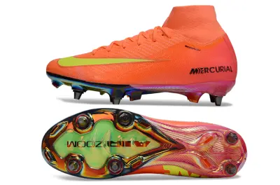 Nike Air Zoom Mercurial Superfly 10 Elite SG - Orange/Vibrant Neon/Fluorescent Yellow