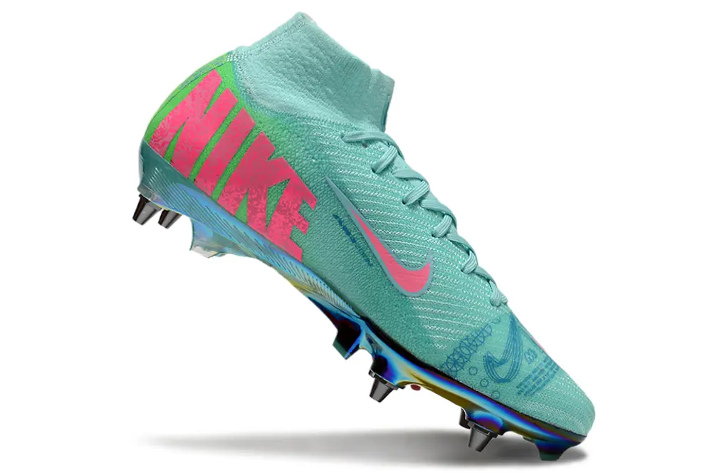 Nike Air Zoom Mercurial Superfly 10 Elite SG - Aqua/Mint Green/Coral Pink