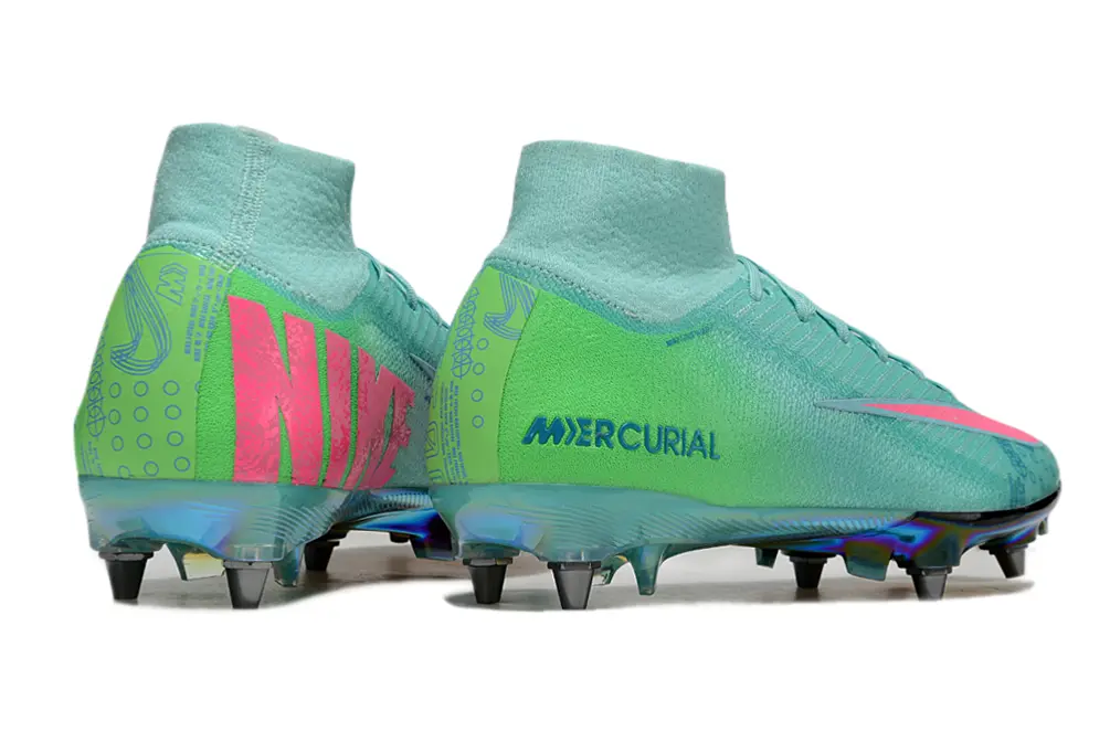 Nike Air Zoom Mercurial Superfly 10 Elite SG - Aqua/Mint Green/Coral Pink