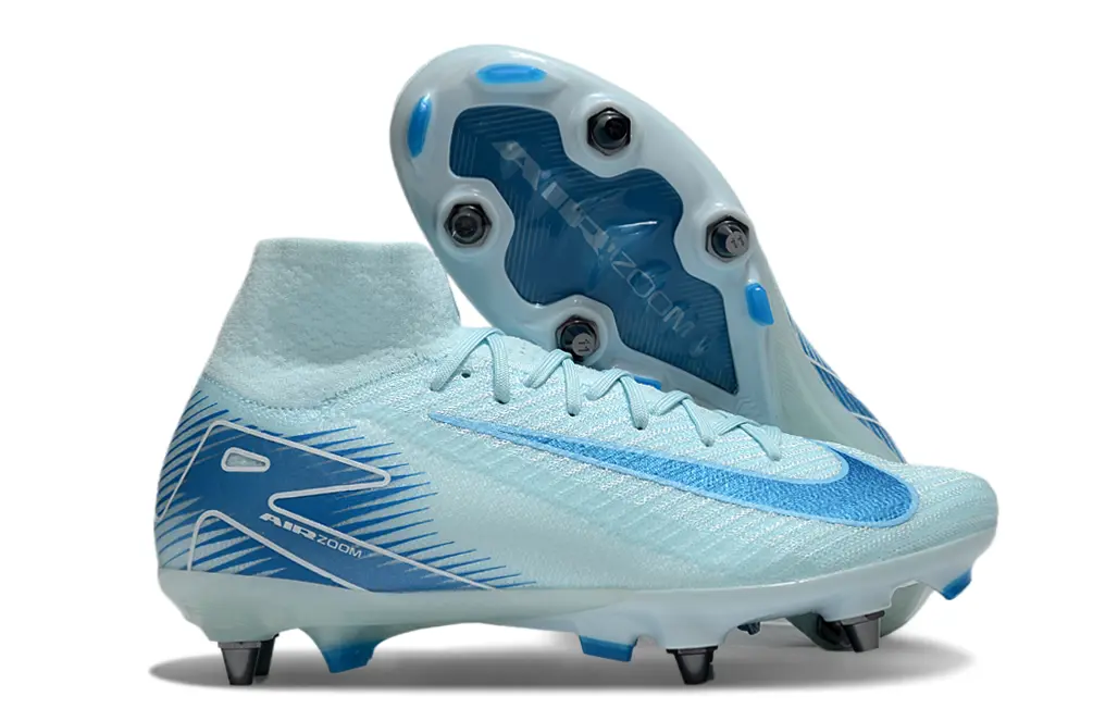 Nike Air Zoom Mercurial Superfly 10 Elite SG - Aqua/Sky Blue/Deep Blue