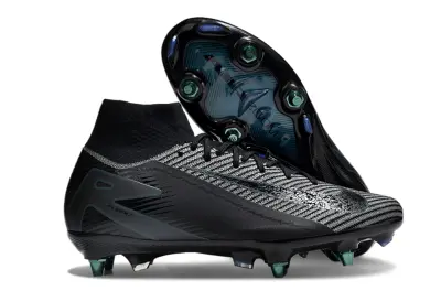 Nike Air Zoom Mercurial Superfly 10 Elite SG - Black/Graphite Blue/Steel Gray