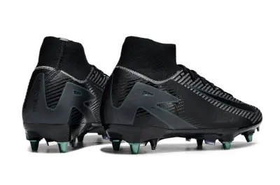 Nike Air Zoom Mercurial Superfly 10 Elite SG - Black/Graphite Blue/Steel Gray