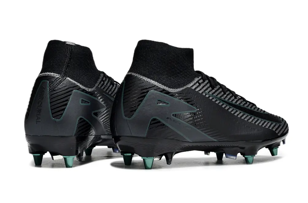 Nike Air Zoom Mercurial Superfly 10 Elite SG - Black/Graphite Blue/Steel Gray