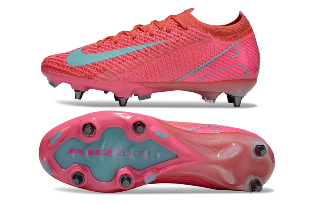 Nike Air Zoom Mercurial Vapor 16 Elite SG - Pink/Neon Pink/Turquoise Blue