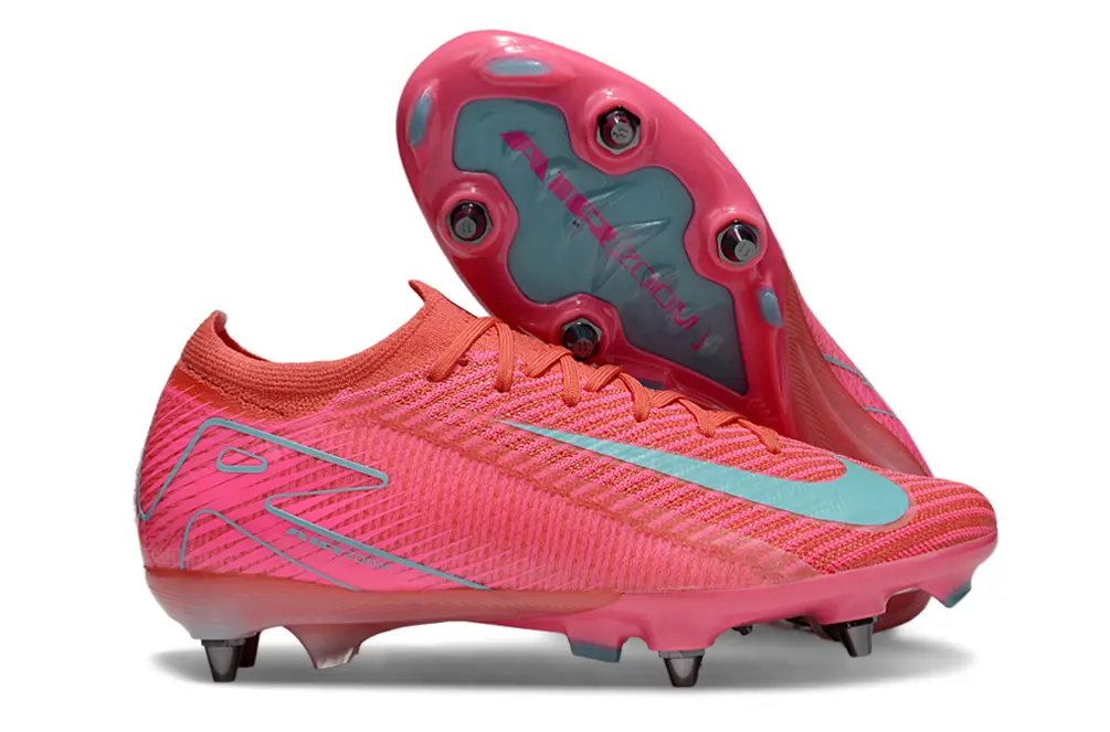 Nike Air Zoom Mercurial Vapor 16 Elite SG - Pink/Neon Pink/Turquoise Blue