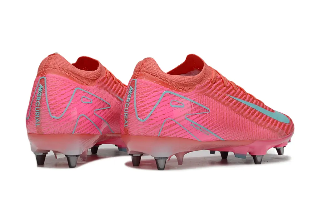 Nike Air Zoom Mercurial Vapor 16 Elite SG - Pink/Neon Pink/Turquoise Blue