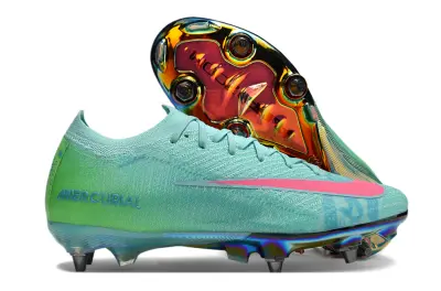Nike Air Zoom Mercurial Vapor 16 Elite SG - Aqua/Vibrant Rose/Neon Green