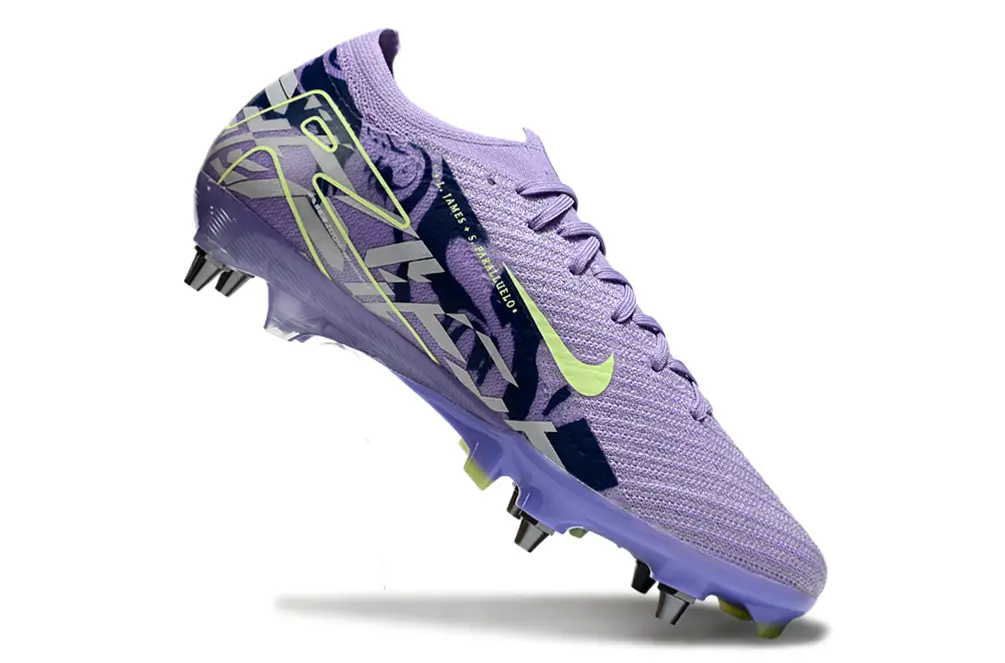 Nike Air Zoom Mercurial Vapor 16 Elite SG - Purple/Icy Lavender/Fresh Lime
