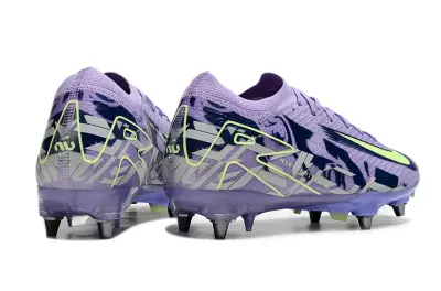 Nike Air Zoom Mercurial Vapor 16 Elite SG - Purple/Icy Lavender/Fresh Lime