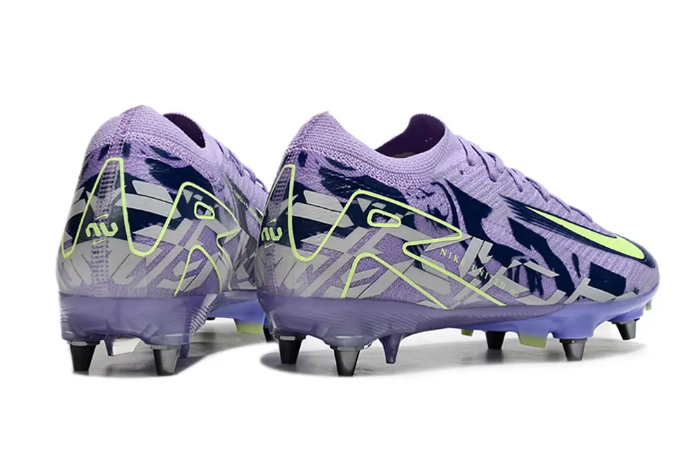 Nike Air Zoom Mercurial Vapor 16 Elite SG - Purple/Icy Lavender/Fresh Lime
