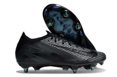 Nike Air Zoom Mercurial Vapor 16 Elite SG - Black/Charcoal Grey/Teal Accents