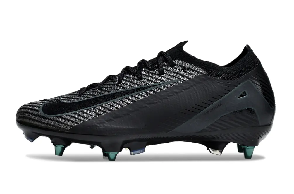 Nike Air Zoom Mercurial Vapor 16 Elite SG - Black/Charcoal Grey/Teal Accents