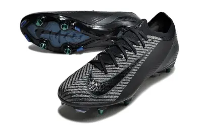 Nike Air Zoom Mercurial Vapor 16 Elite SG - Black/Charcoal Grey/Teal Accents